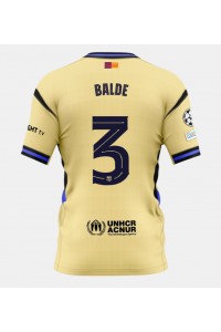 Barcelona Alejandro Balde #3 Fotballdrakt Borte Klær 2025-26 Korte ermer